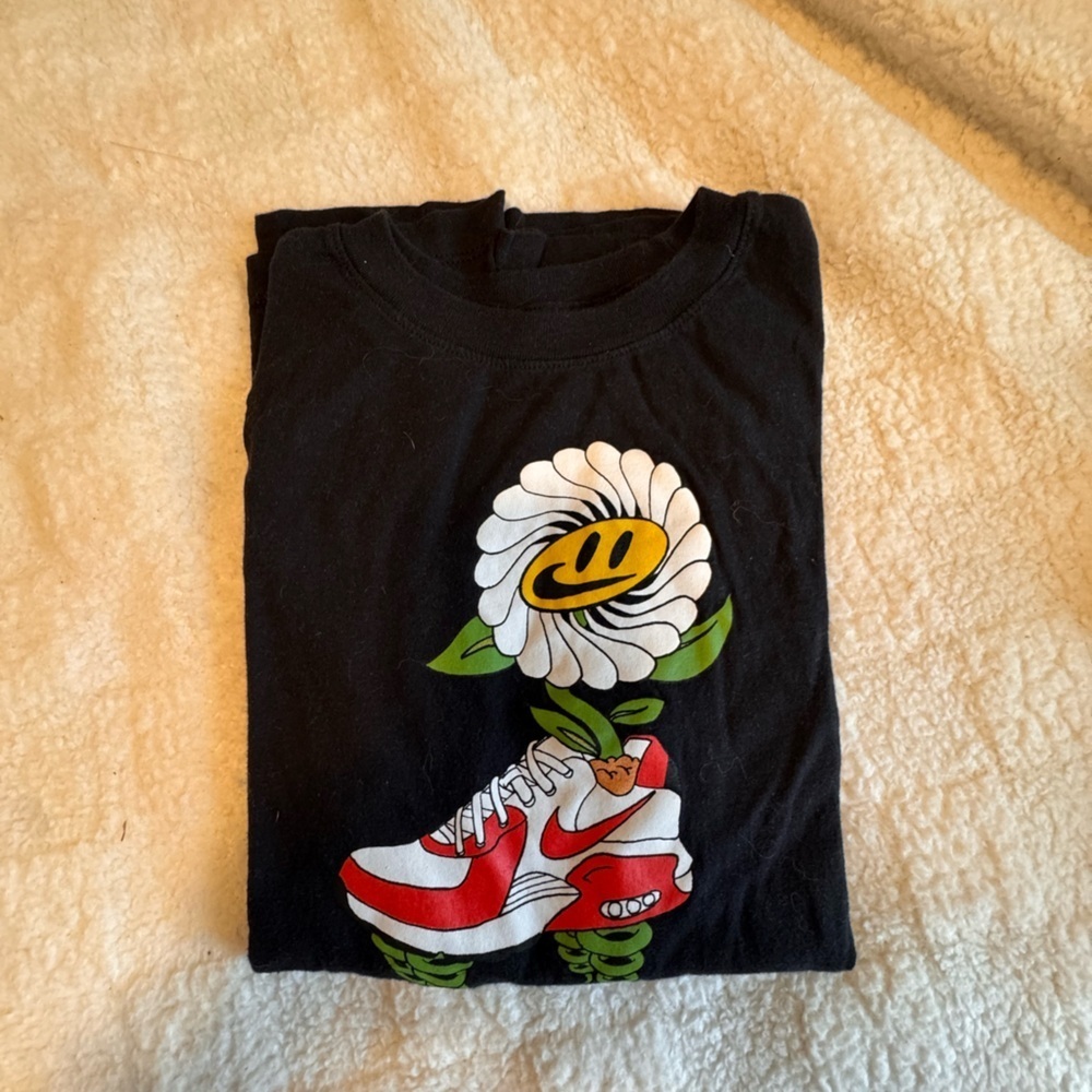 Nike Black Tee with Logo